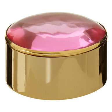 Set of 3 Trinket Boxes with Pink Lids | Nixie
