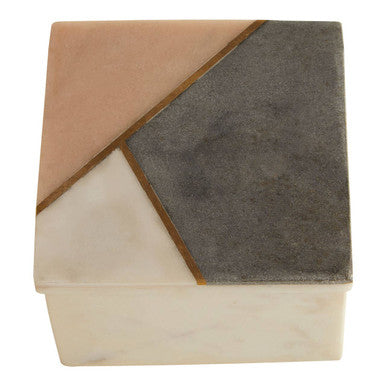 Small Square Marble Trinket Box | Kira