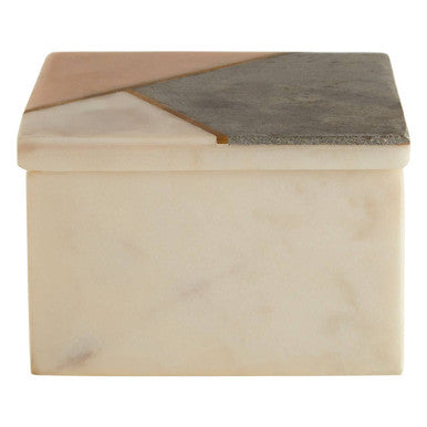 Small Square Marble Trinket Box | Kira