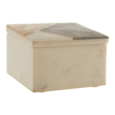 Small Square Marble Trinket Box | Kira