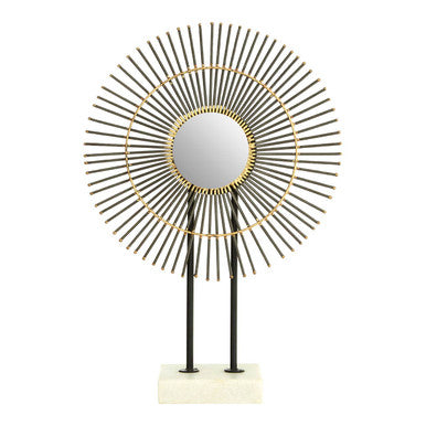 Metallic Finish Quill Sculpture | Mirano