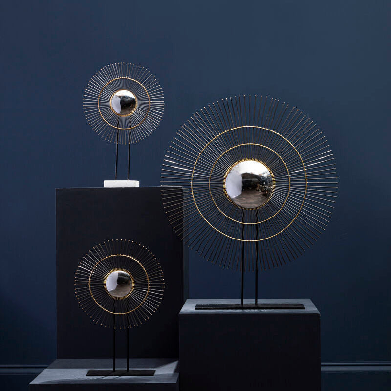Metallic Finish Quill Sculpture | Mirano