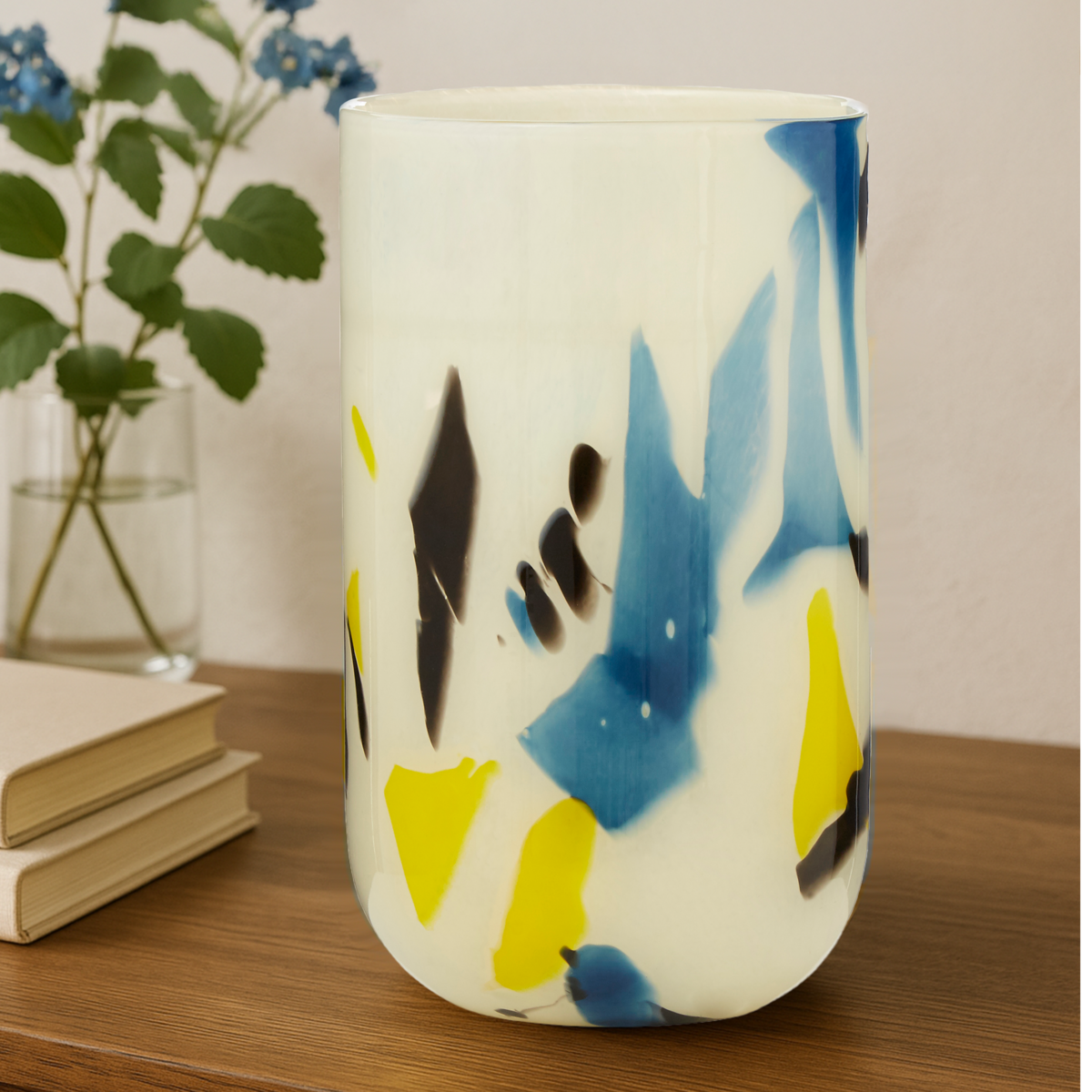 Abstract Design Small Glass Vase | Carra