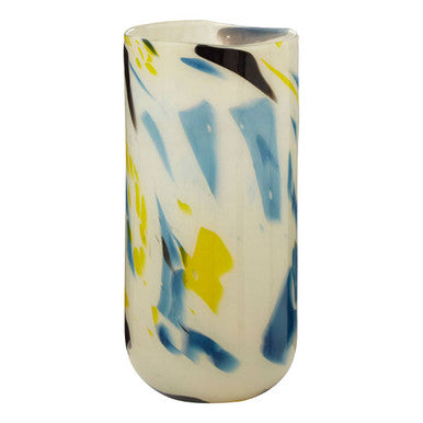 Large Abstract Design Glass Vase | Carra