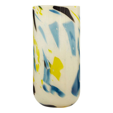 Large Abstract Design Glass Vase | Carra