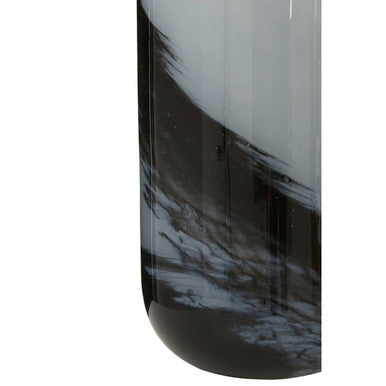 Large Grey and Black Brushstroke Vase | Carra