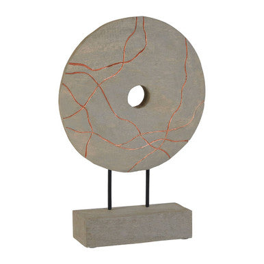 Round Wooden Sculpture | Vena