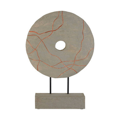 Round Wooden Sculpture | Vena