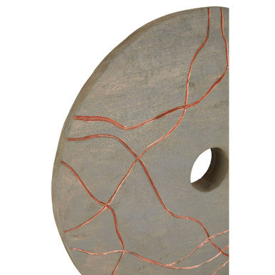 Round Wooden Sculpture | Vena