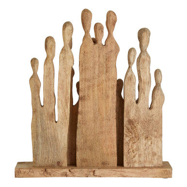 Unity Mango Wood Sculpture | Fidra