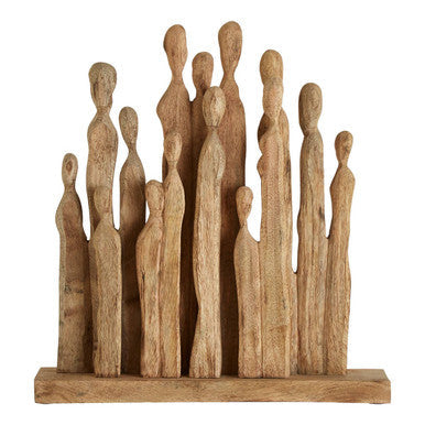 Unity Mango Wood Sculpture | Fidra