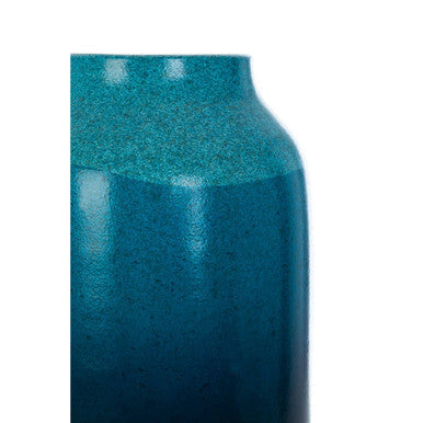Blue and White Earthenware Vase | Domo