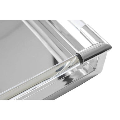 Silver Finish Rectangular Tray | Lucita