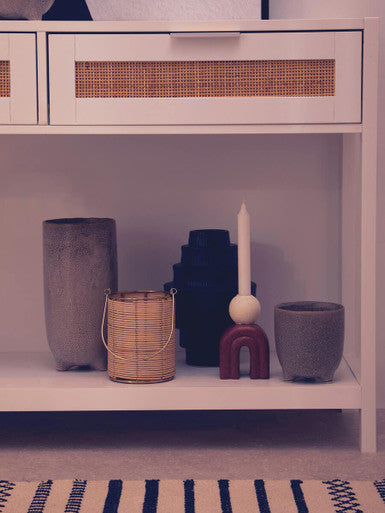 Natural Speckled Small Vase | Calcita