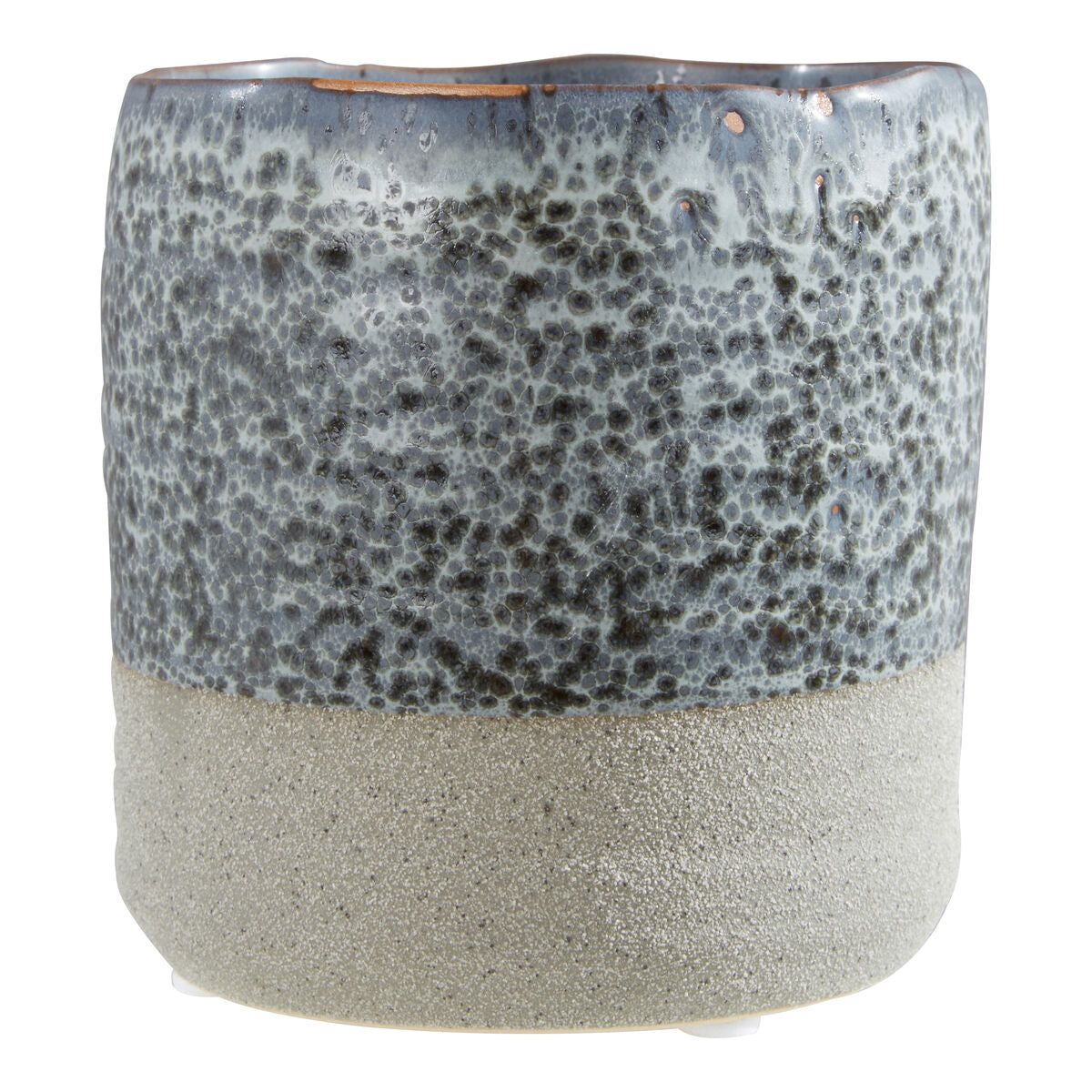 Grey Speckled Small Planter | Caldera