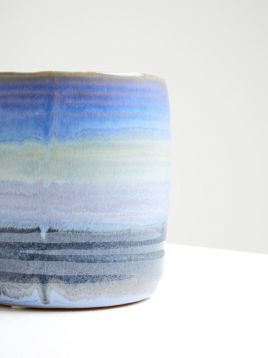 Gradient Blue Small Planter | Caldera