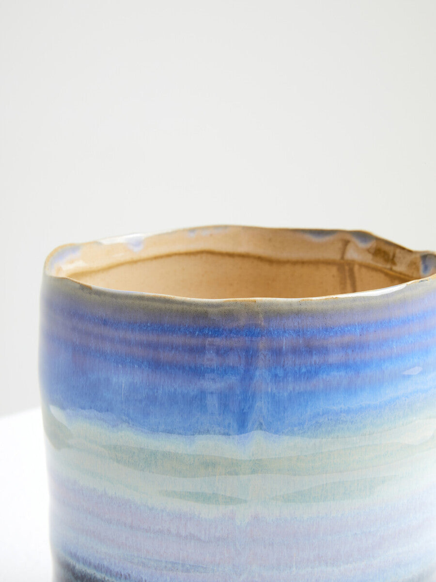 Gradient Blue Small Planter | Caldera