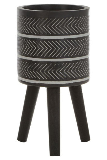 Small Chevron Planter | Darnell