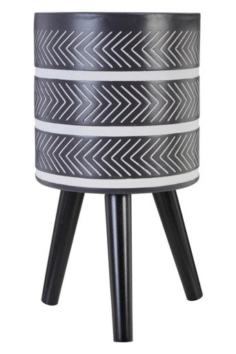Large Chevron Planter | Darnell