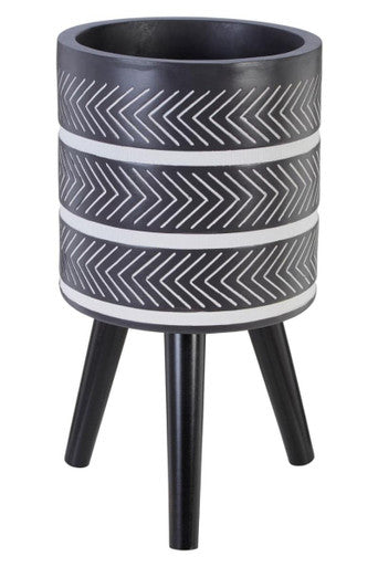 Large Chevron Planter | Darnell