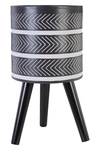 Large Chevron Planter | Darnell