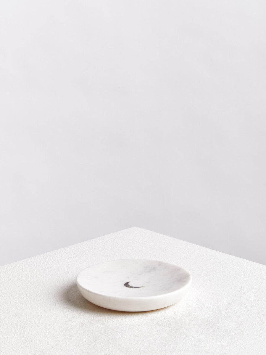 White Marble Trinket Dish | Marella