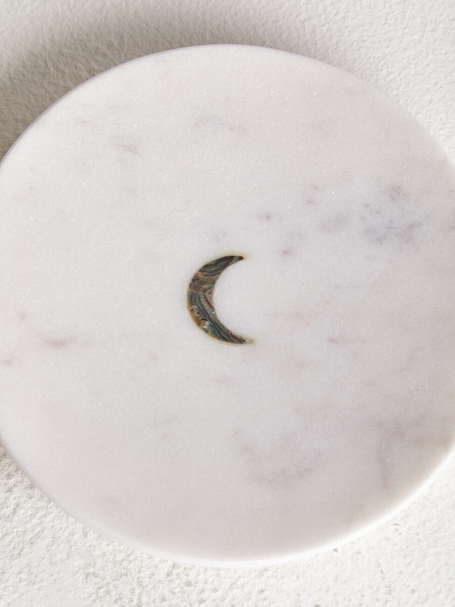 White Marble Trinket Dish | Marella
