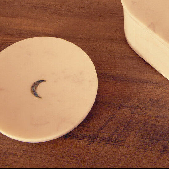 White Marble Trinket Dish | Marella