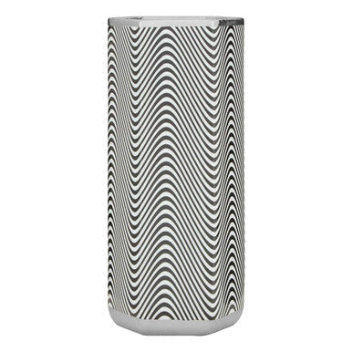 Celeste Black and White Umbrella Stand