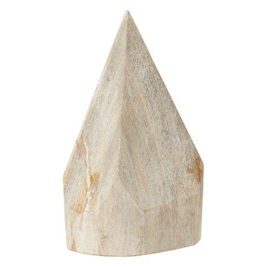 Petrified Wood Pyramid Sculpture | Relic