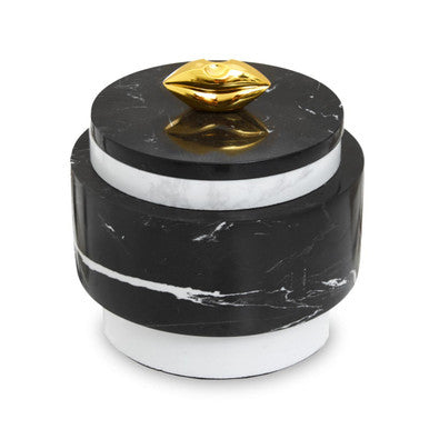Black Marble Storage Jar | Flos