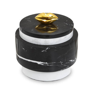 Black Marble Storage Jar | Flos