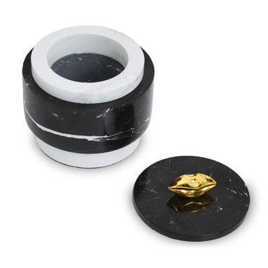 Black Marble Storage Jar | Flos