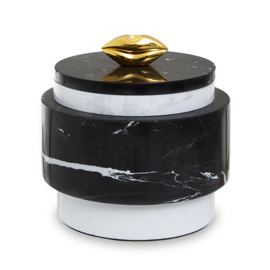 Black Marble Storage Jar | Flos