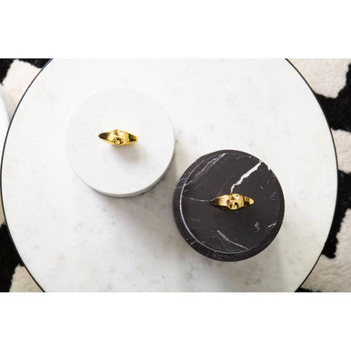 Black Marble Storage Jar | Flos