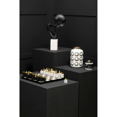 Black Marble Storage Jar | Flos