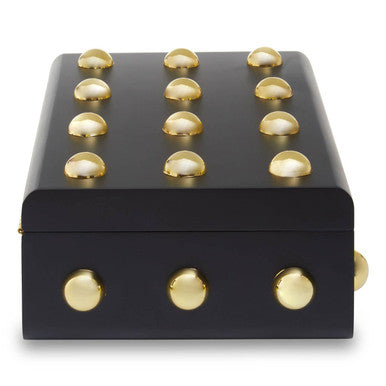 Large Black and Gold Trinket Box | Frida