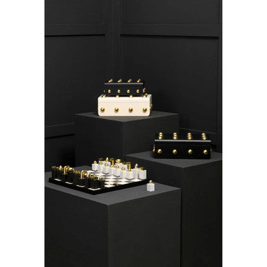 Large Black and Gold Trinket Box | Frida