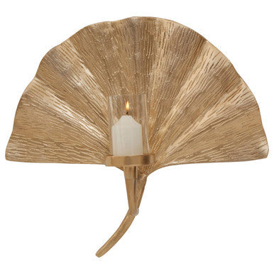 Ginkgo Medium Wall Sconce Candle Holder | Prato