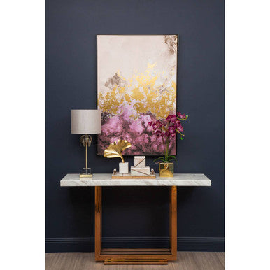 Gold Finish Ginkgo Sculpture | Mirano