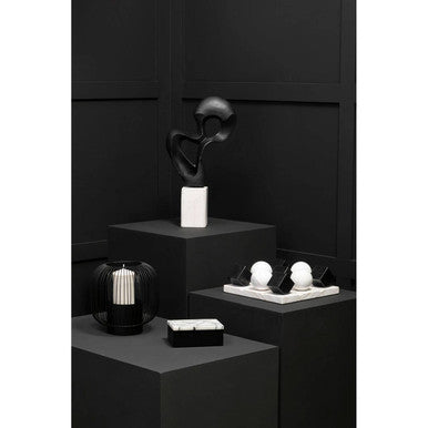 Black Finish Knot Sculpture | Mirano