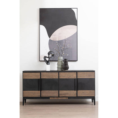 Black Finish Knot Sculpture | Mirano