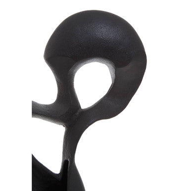 Black Finish Knot Sculpture | Mirano