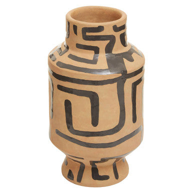 Hand Painted Earthenware Vase | Barren