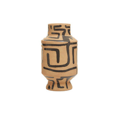 Hand Painted Earthenware Vase | Barren