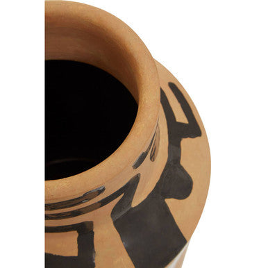 Hand Painted Earthenware Vase | Barren