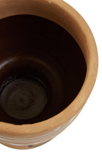 Hand Painted Earthenware Planter | Barren