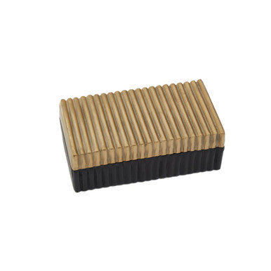 Small Gold and Black Trinket Box | Deomali