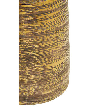 Gold Small Ceramic Bottle Vase | Hermosa