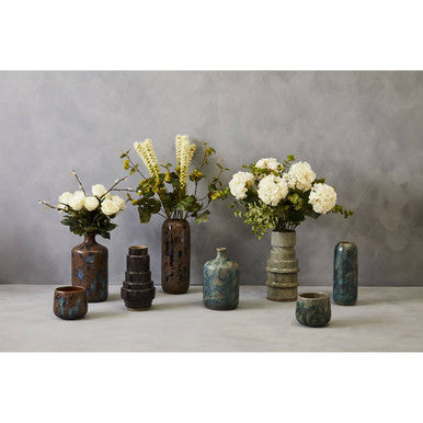 Brown Bottle Vase | Silas